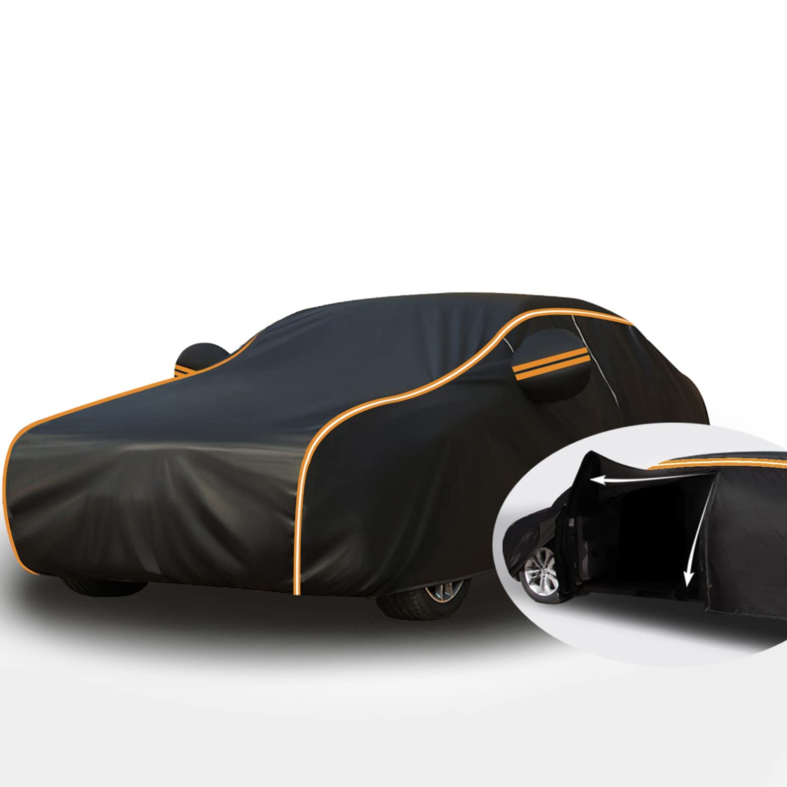 LSDRALOBPOI Auto Abdeckplane Outdoor für BMW 1er 118i Cabrio 2008-2013, Auto Abdeckplane Abdeckplane Auto Autoabdeckung Vollgarage(Color:BO,Size:with Cotton) von LSDRALOBPOI