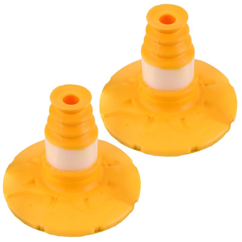 2 Stück Anschlagpuffer Federung für Mercedes W639 2003-2014 Blattfeder Federwegbegrenzer Gummipuffer Gummianschlag Gummilager Anschlaggummi Anschlag Puffer Gummi Block Hinterachse A6393240208 von LSGGTIM