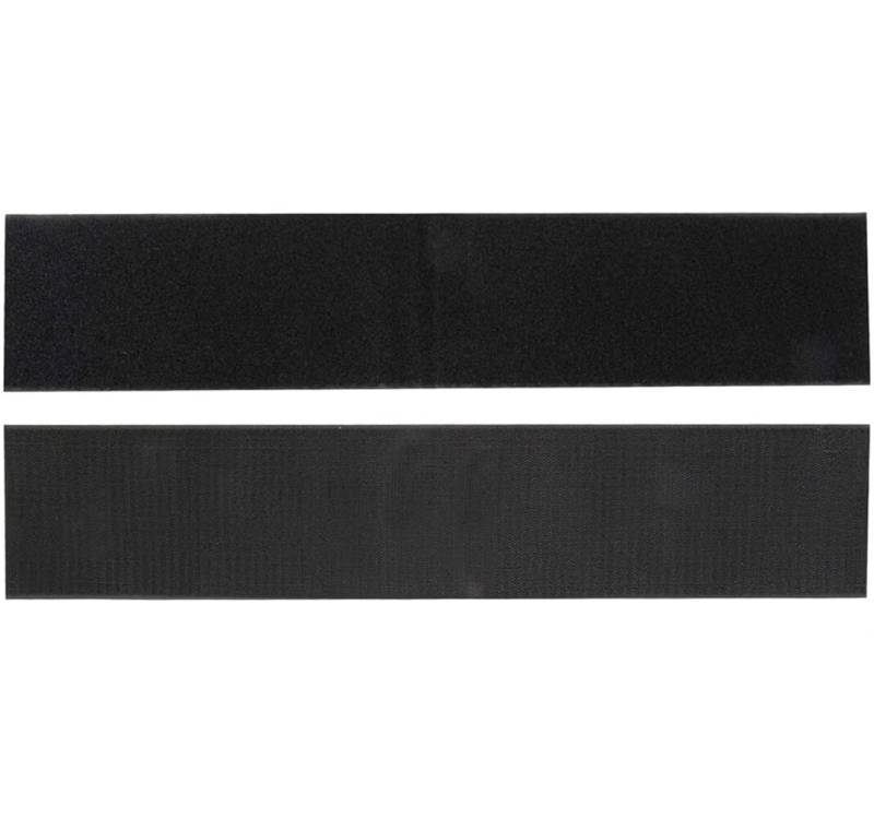 LSGGTIM 2 Stück Rahmenlose Auto Kennzeichenhalter, Universal KFZ Selbstklebender Nummernschildhalterung mit Klettverschluss Kennzeichen Tuning Aufkleber für Deutsche Standardkennzeichen,100mmx500mm von LSGGTIM