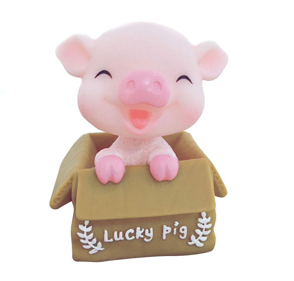 Auto Ornament Dekoration,LSGGTIM Auto Innen Dekor Cartoon Auto Armaturenbrett Ornament,Cartoon Kreative Nette LäChelnde Schwein Dashboard Desktop Ornament,FüR Auto Home Desk Docoration,Typ 2 Auto Ornament Dekoration,LSGGTIM Auto Innen Dekor Cartoon Auto Armaturenbrett Ornament,Cartoon Kreative Nette LäChelnde Schwein Dashboard Desktop Ornament,FüR Auto Home Desk Docoration,Typ 2 von LSGGTIM