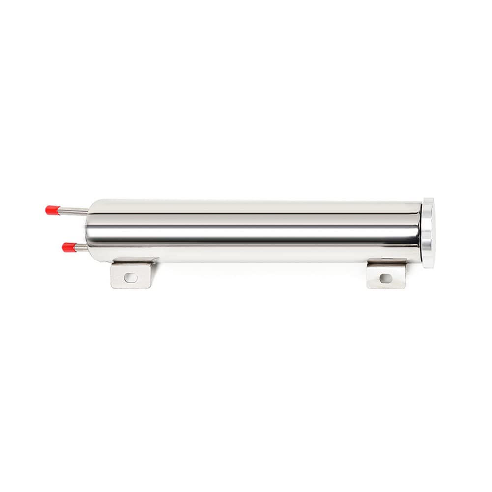 Kühler Kühlmitteltank Edelstahl, 2 Zoll Universal Auto Kühlmittel Ausgleichsbehälter Überlauf Ölbehälter Tank Kühlwassertank Kühlbehälter Flaschenbehälter Ölauffangbehälter, 40cmx5cmx5cm Kühler Kühlmitteltank Edelstahl, 2 Zoll Universal Auto Kühlmittel Ausgleichsbehälter Überlauf Ölbehälter Tank Kühlwassertank Kühlbehälter Flaschenbehälter Ölauffangbehälter, 40cmx5cmx5cm von LSGGTIM