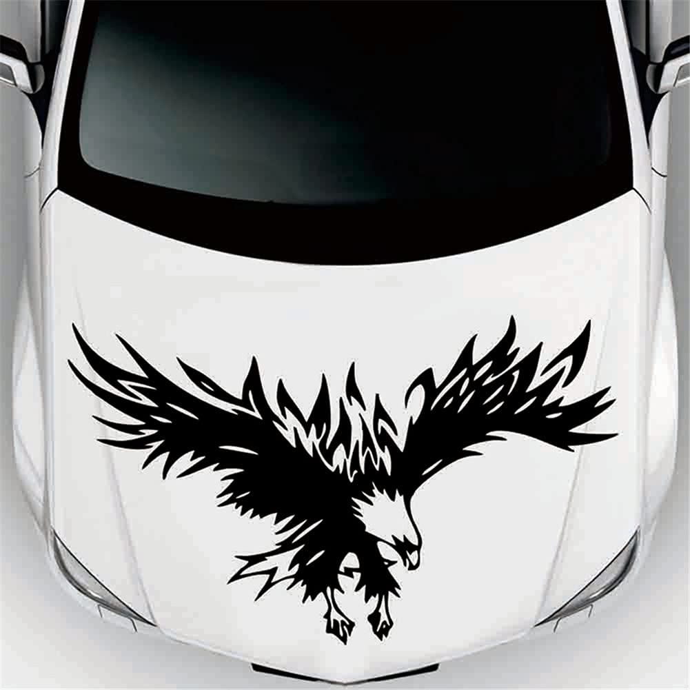LSGGTIM Adler Motorhauben Aufkleber, Fliegender Adler Auto Aufkleber für Auto Karosserie Persönlichkeit Haubenaufkleber Selbstklebend Vinyl Aufkleber 3D Adler wasserdichte Auto Aufkleber, 80cmx50cm LSGGTIM Adler Motorhauben Aufkleber, Fliegender Adler Auto Aufkleber für Auto Karosserie Persönlichkeit Haubenaufkleber Selbstklebend Vinyl Aufkleber 3D Adler wasserdichte Auto Aufkleber, 80cmx50cm von LSGGTIM