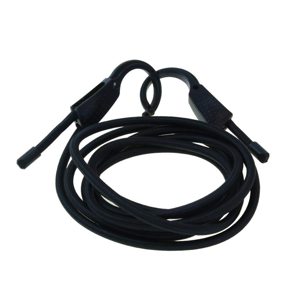 LSGGTIM Auto GepäCkseil, Verstellbares Elastisches Lanyard Spanngurt GepäCkspanner,Heavy Duty Elastic Bungees Seile Gurte Mit Haken,FüR Car Caravan Trunks Camping Rvs Etc,3m Schwarz LSGGTIM Auto GepäCkseil, Verstellbares Elastisches Lanyard Spanngurt GepäCkspanner,Heavy Duty Elastic Bungees Seile Gurte Mit Haken,FüR Car Caravan Trunks Camping Rvs Etc,3m Schwarz von LSGGTIM