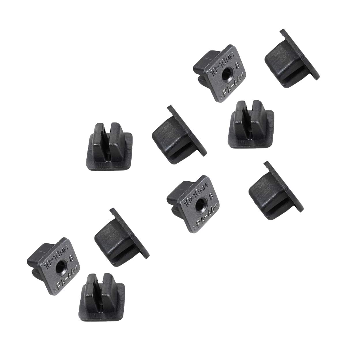 LST 10x Spreizmutter UNIL SCHWARZ Ø 10x10mm Kopf 15x15mm LST 10x Spreizmutter UNIL SCHWARZ Ø 10x10mm Kopf 15x15mm von LST
