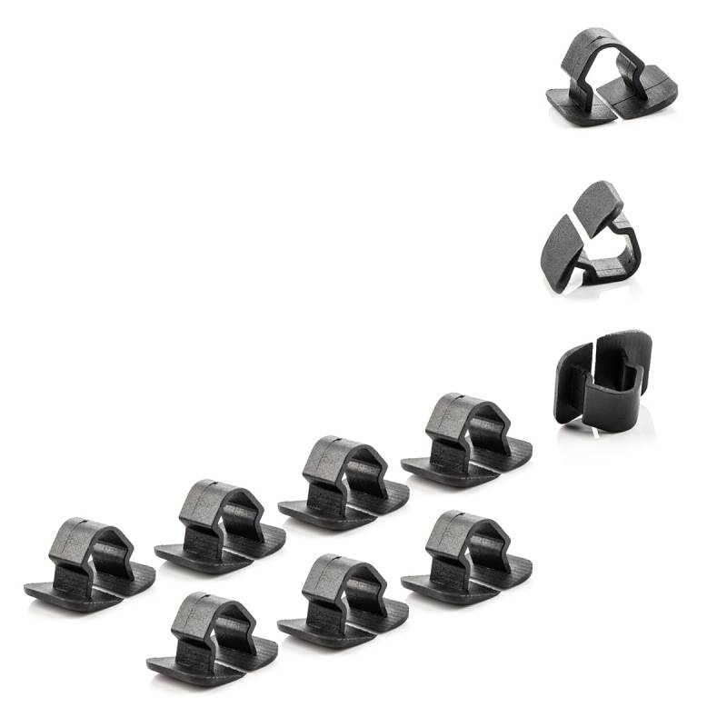 LST 10x Dämmung Motorhaube Dämpfungsmatte Befestigung Clips Kompatibel mit VW Golf Cabrioler Variant V VI VII VIII von LST