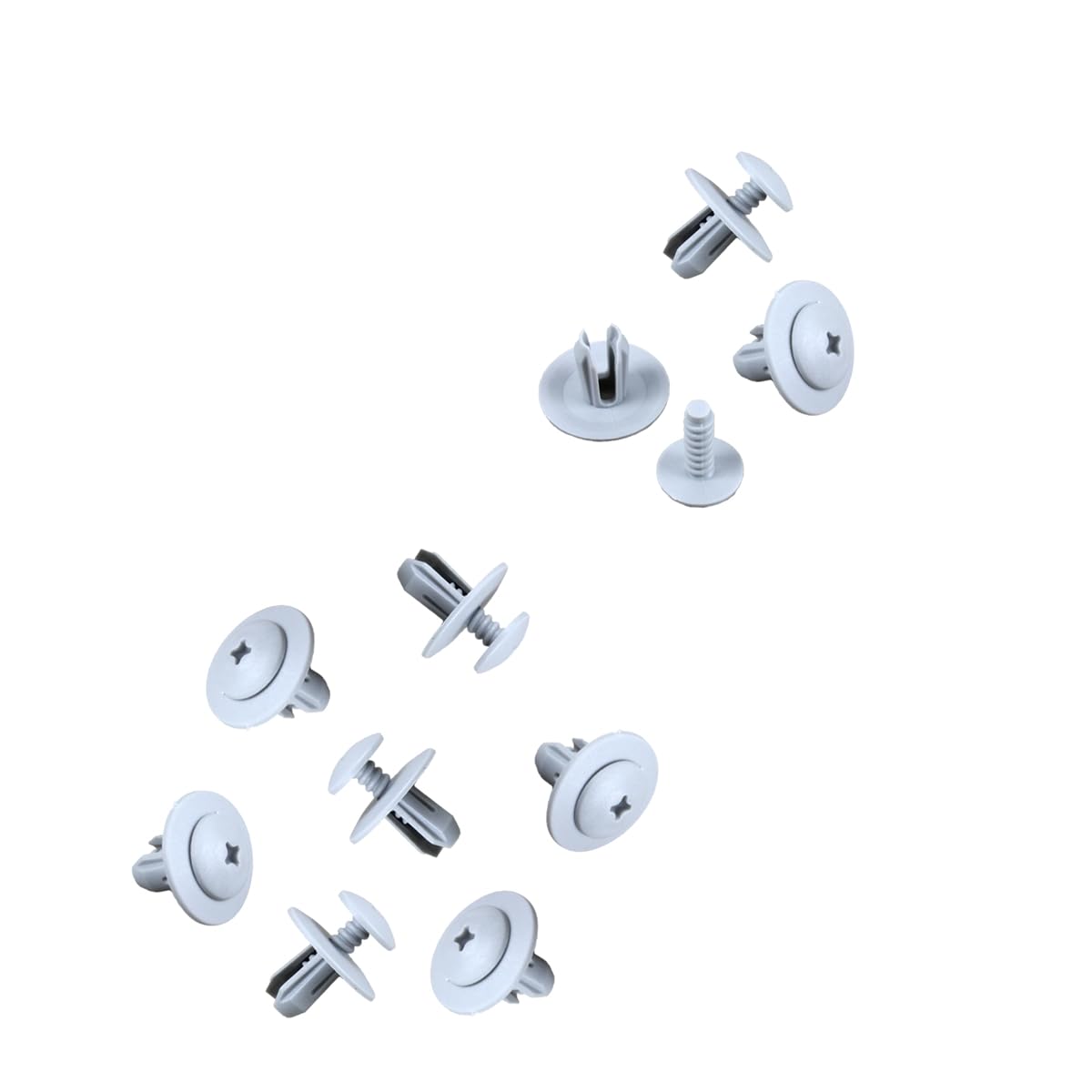 LST 10x Für BMW Motorhauben Dämmung Dämpfungsmatte Befestigung Clips Schraubniet Kompatibel mit BMW 1er 5er 6er 7er grau LST 10x Für BMW Motorhauben Dämmung Dämpfungsmatte Befestigung Clips Schraubniet Kompatibel mit BMW 1er 5er 6er 7er grau von LST