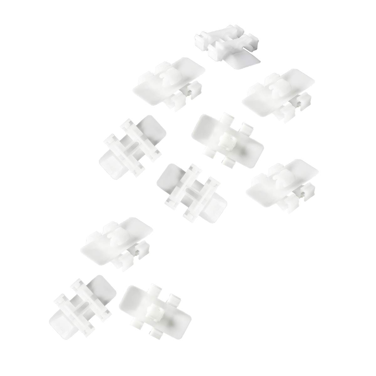 LST 10x Zierleisten Befestigung Clips Klammer H W639 *NEU* LST 10x Zierleisten Befestigung Clips Klammer H W639 *NEU* von LST