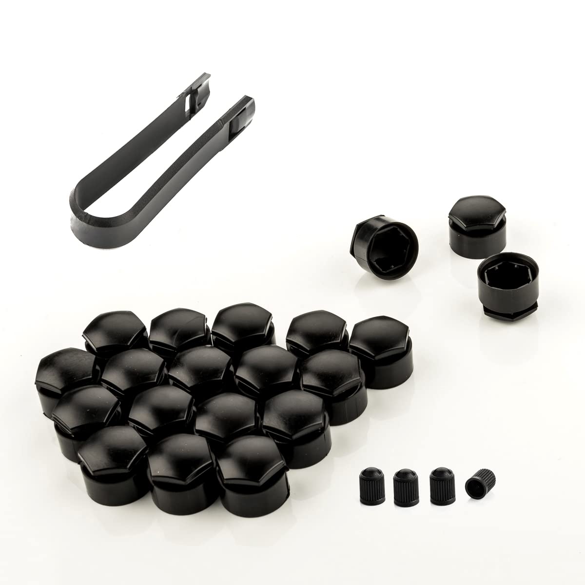 LST 20x Abdeckkappen Set 17 mm Felgenschloss Abzieher LST 20x Abdeckkappen Set 17 mm Felgenschloss Abzieher von LST