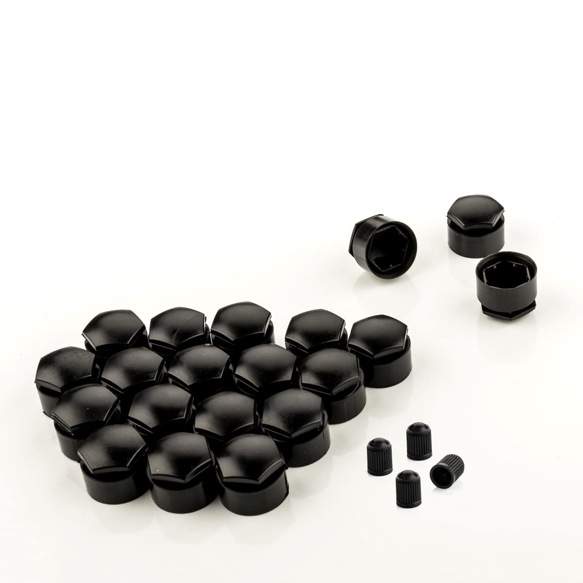 LST 20x Rachraube Abdeckkappen Set 17 mm Felgenschloss LST 20x Rachraube Abdeckkappen Set 17 mm Felgenschloss von LST