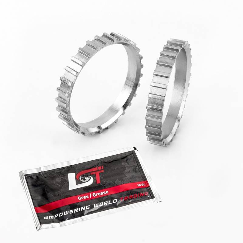 LST 2x ABS RING ORRING VORDERACHSE BEIEITIG 29 ZÄHNE *NEU* von LST