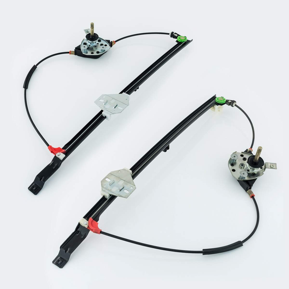 LST 2x Fensterheber manuell vorne links rechts kompatibel mit VW Transporter IV T4 Camper 1995-2003 LST 2x Fensterheber manuell vorne links rechts kompatibel mit VW Transporter IV T4 Camper 1995-2003 von LST