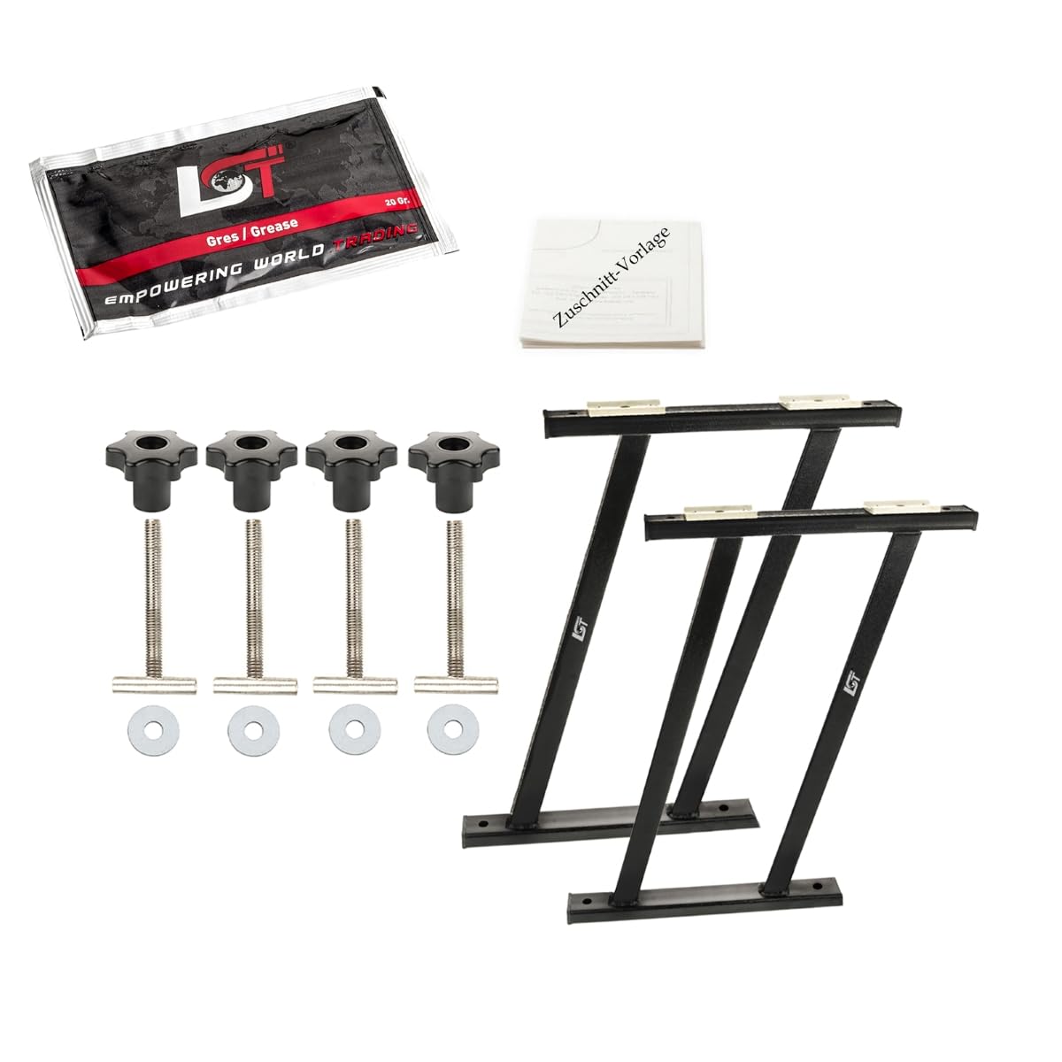 LST 2x Schienen für Unterlage Schrauben mit Fett Muflexboard Trans T5 6 LST 2x Schienen für Unterlage Schrauben mit Fett Muflexboard Trans T5 6 von LST