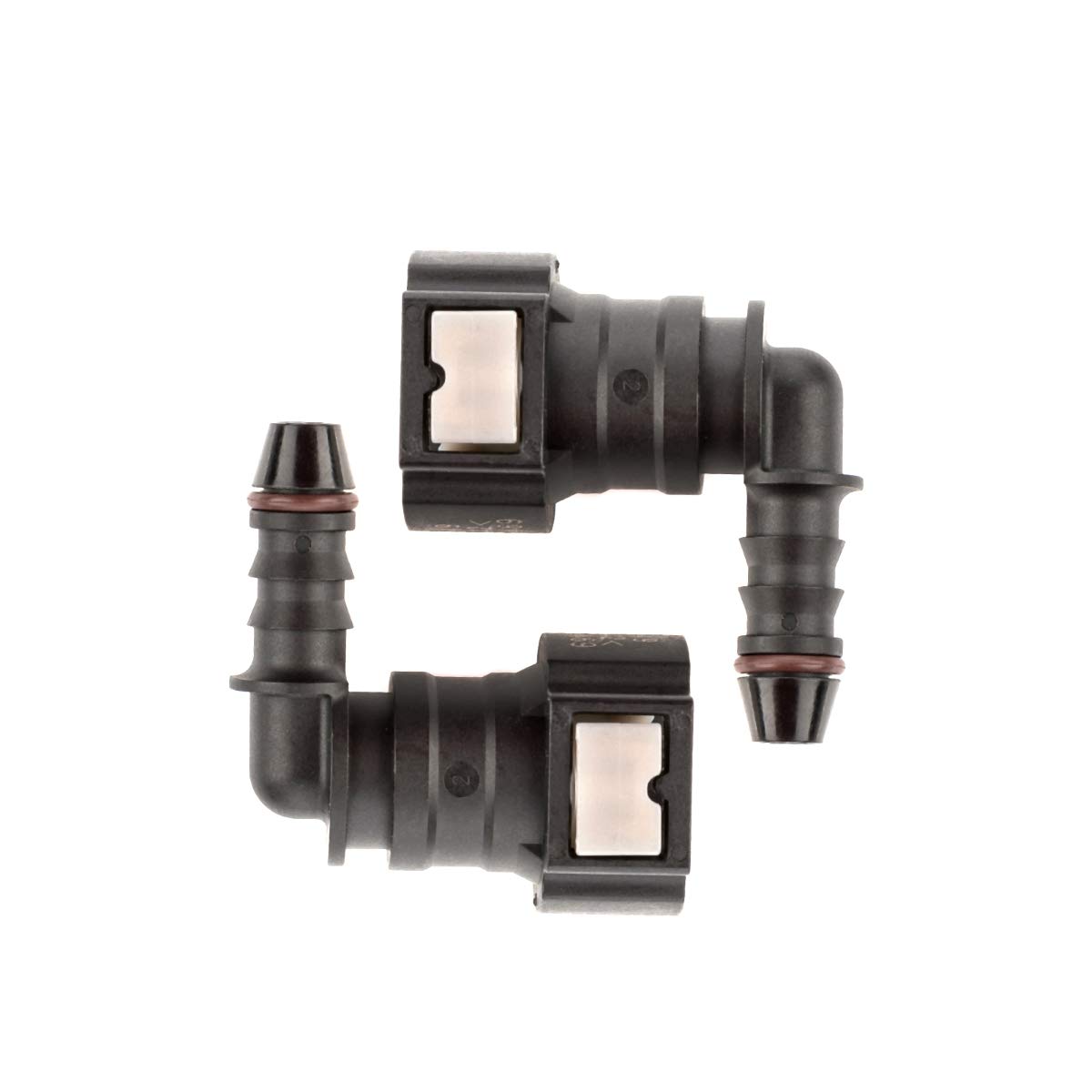 LST 2x Schnellverschluss Kraftstoffleitung Schlauchkupplung L-Stück 9,49 * 8 mm LST 2x Schnellverschluss Kraftstoffleitung Schlauchkupplung L-Stück 9,49 * 8 mm von LST