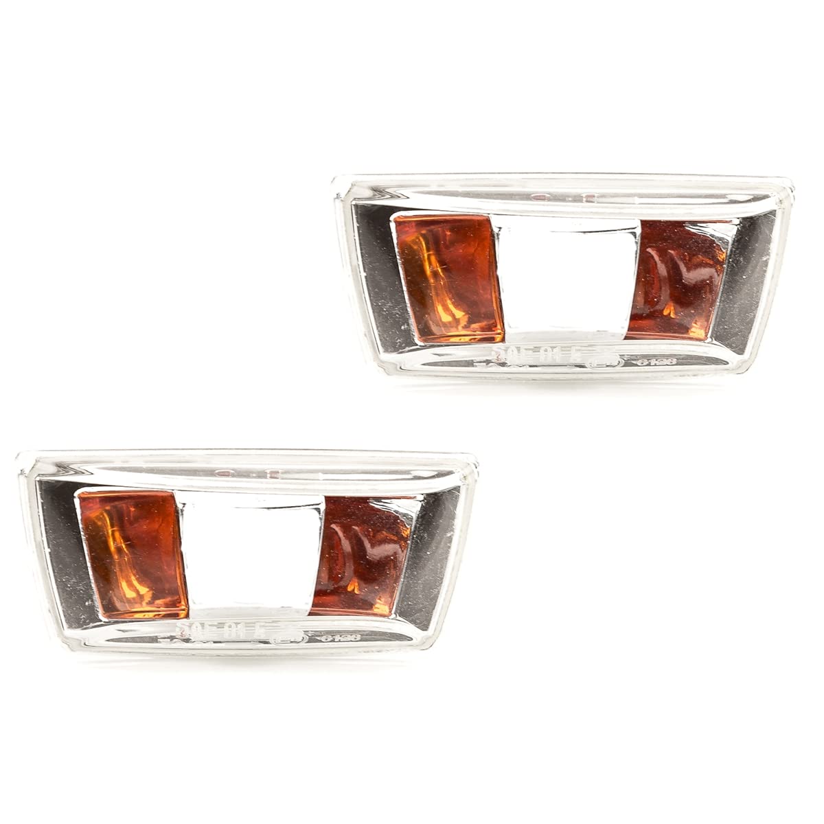 LST 2x Seitenblinker Blinkleuchte klar links rechts LST 2x Seitenblinker Blinkleuchte klar links rechts von LST