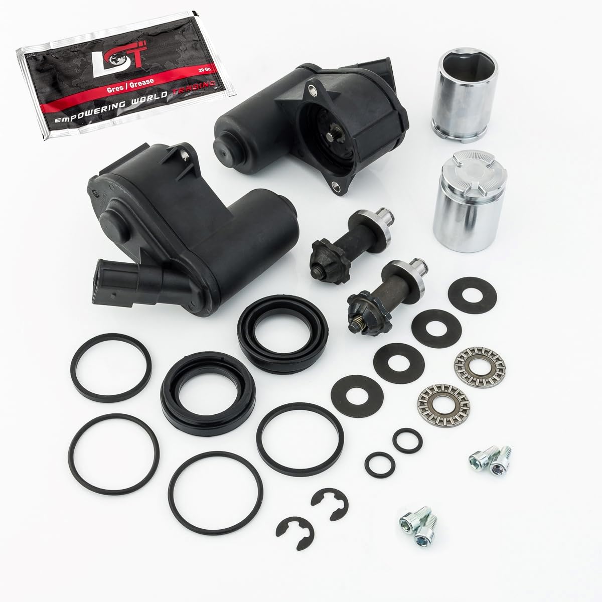 LST 2x Stellmotor elektr. Handbremse Bremssattel Reparatursatz Kit A6 4F C6 von LST