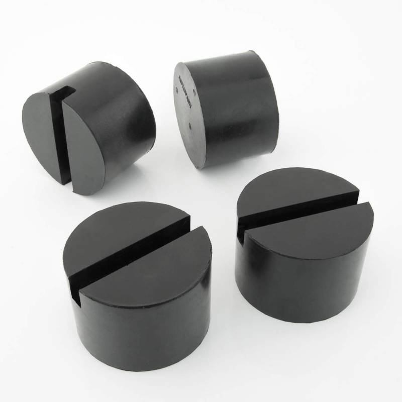 LST 4x Adapter Wagenheber Aufnahme Hebebühnen Gummiauflage Ø 75x50mm kompatibel mit Seat von LST