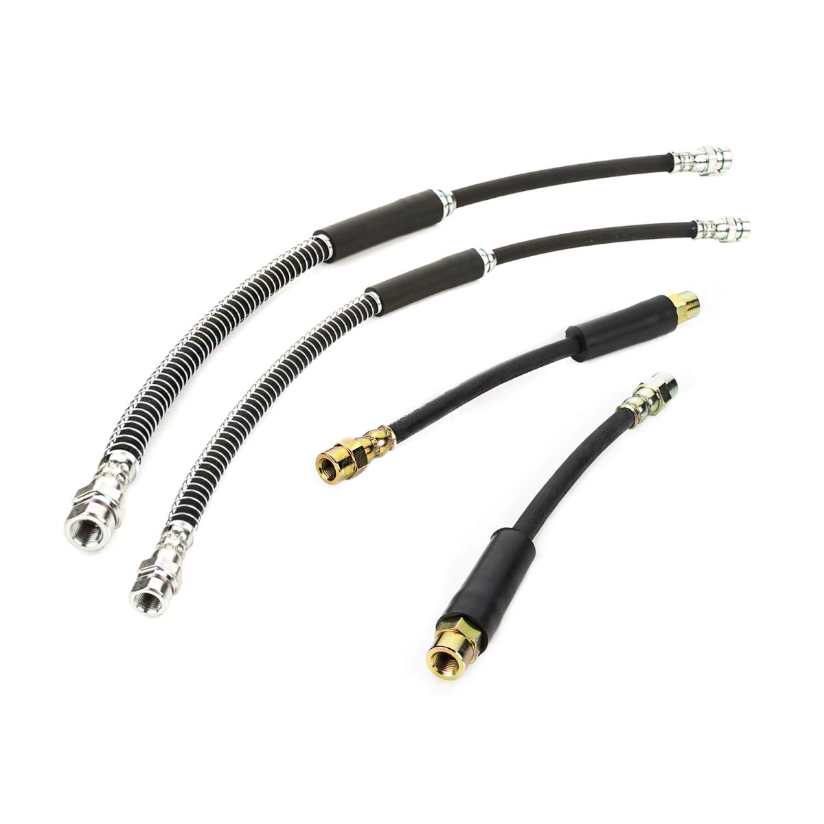 LST 4x Bremsschlauch Set vorne hinten A3 8P 1P II 3T f V VI LST 4x Bremsschlauch Set vorne hinten A3 8P 1P II 3T f V VI von LST