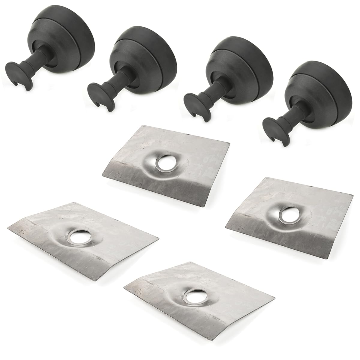 LST 4x Wagenheberaufnahme Schweißblech Reparaturblech Adapter Giblock Set von LST