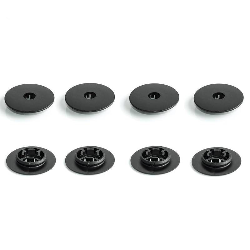 LST 8x Fußmatten Teppich Befestigung Clips Abdeckkappe oben A3 A4 A5 Q3 Q5 Q7 von LST