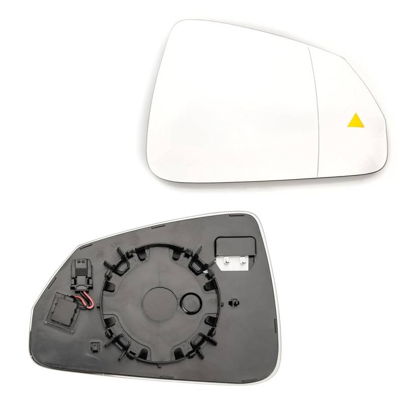 LST Außenspiegel Glas Seitenspiegel Toter Winkel Assistent asphärisch rechts beheizbar kompatibel mit BMW 2 Active Tourer U06 X1 U11 X2 U10 von LST