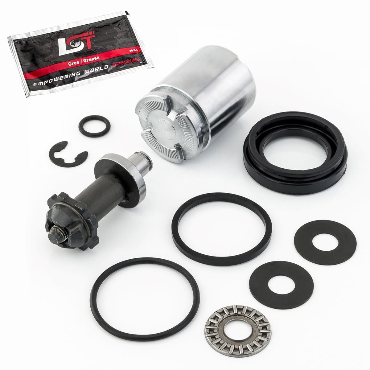 LST Bremssattel Reparatursatz Dichtungssatz Set Piston 38 mm hinten 3C LST Bremssattel Reparatursatz Dichtungssatz Set Piston 38 mm hinten 3C von LST