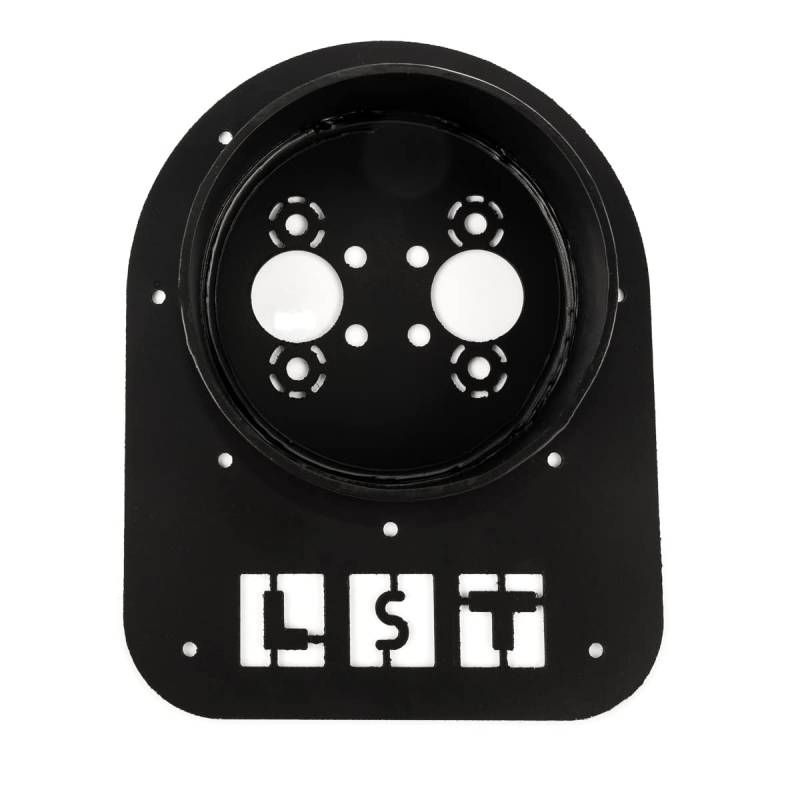 LST Luftheizung Einbauflansch Standheizung Einbau Flansch schwarz von LST