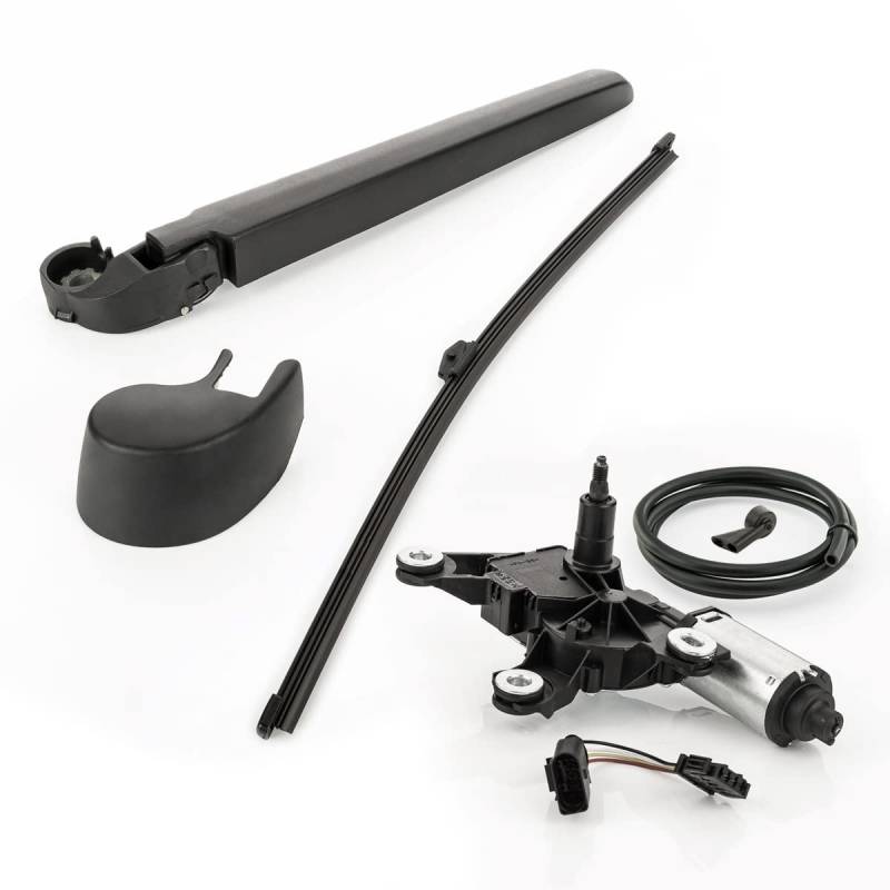 LST Scheibenwischer Motor Düse mit Schlauch Set hinten Heckwischermotor A1 A6 Q3 von LST