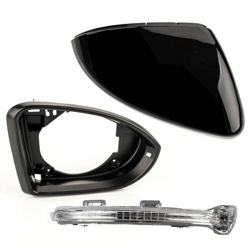 LST Spiegelblinker LED klar Spiegelkappe Blenden Set rechts f VII 7 5G von LST