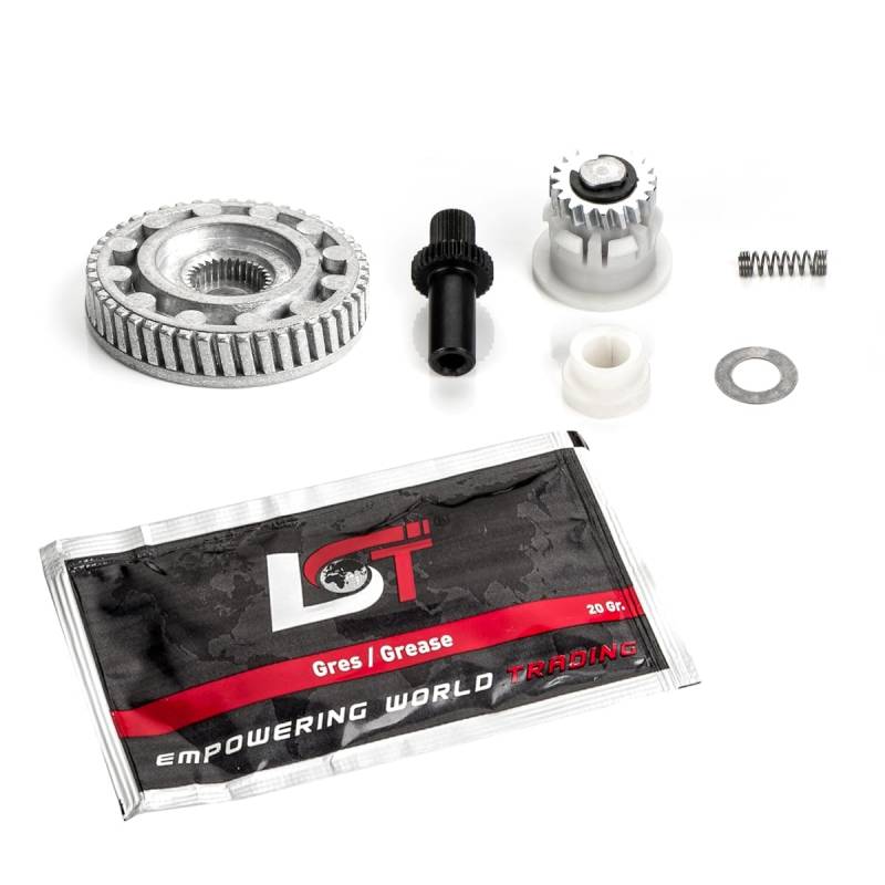 Original LST Schiebedach Reparatursatz Metall Zahnrad Faltdach Motor Ersatzteile Set 6 teilig Kompatibel mit VW EOS 1F Mini R52 Cabrio von LST