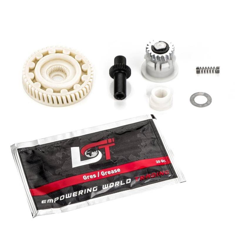 Original LST Schiebedach Reparatursatz Zahnrad Faltdach Motor Ersatzteile Set 6 teilig Kompatibel mit VW EOS 1F Mini R52 Cabrio von LST