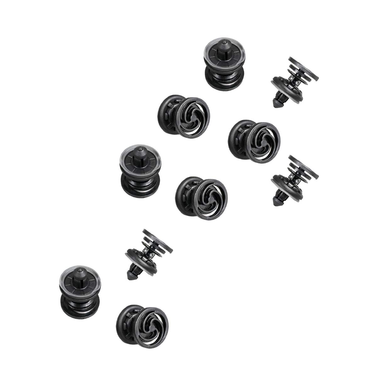 LST 10x Türverkleidung Türpappen Befestigung Clips Kompatibel mit Skoda Rapir Superb II LST 10x Türverkleidung Türpappen Befestigung Clips Kompatibel mit Skoda Rapir Superb II von LST