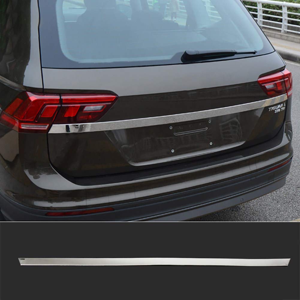 Chrom Kofferraum Heckklappe Türgriff Abdeckung Heckklappe Licht Lampenverkleidung Blende Zierleiste Passend für VW Tiguan L MK2 2017 2018 Chrom Kofferraum Heckklappe Türgriff Abdeckung Heckklappe Licht Lampenverkleidung Blende Zierleiste Passend für VW Tiguan L MK2 2017 2018 von LSYBB