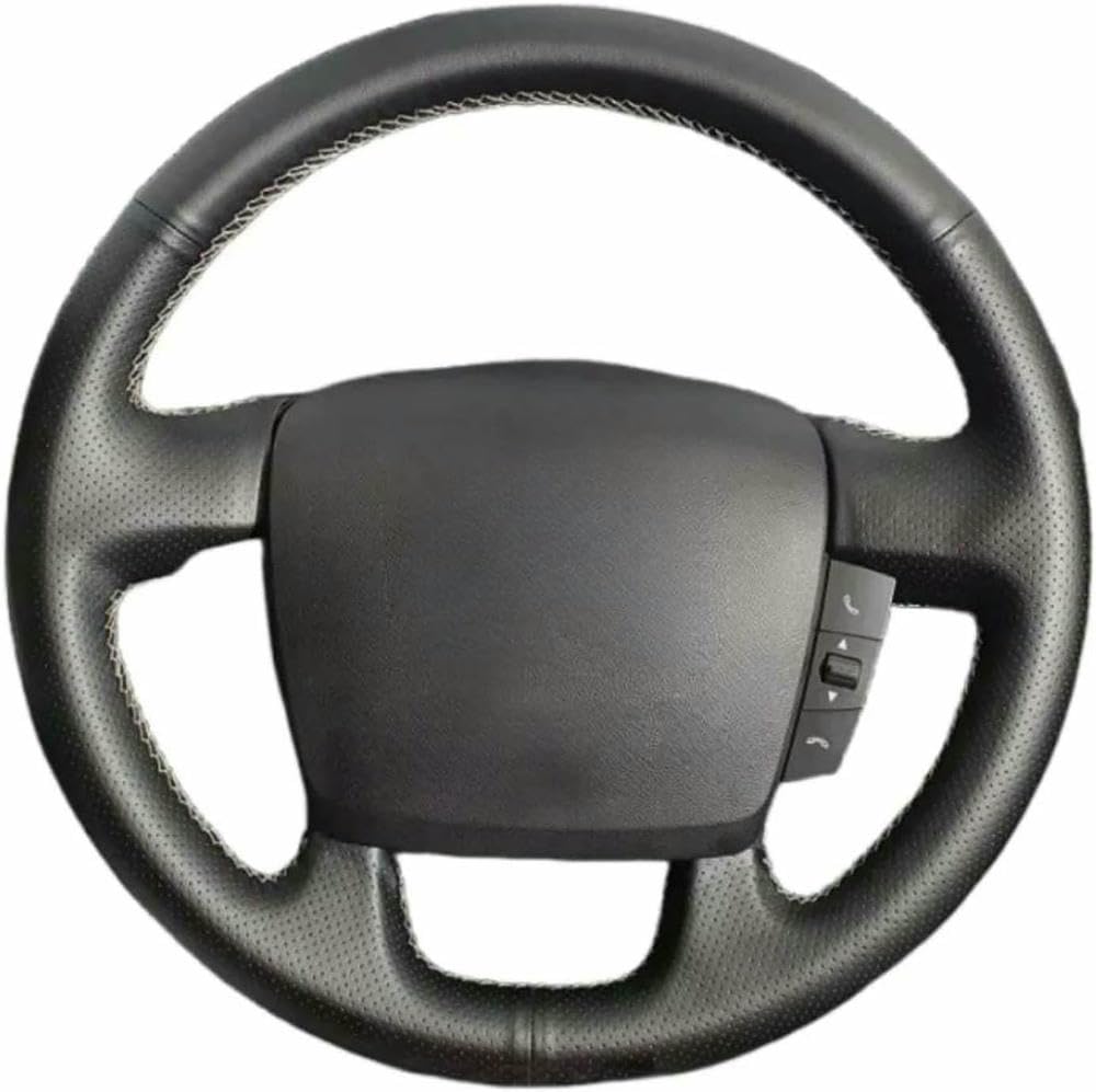 LSYSND Handgenähte Lenkradabdeckung, Schutzverkleidung, weiche Lederabdeckung, passend für FIAT Ducato 2006–2019, Ram ProMaster 2017–2020 LSYSND Handgenähte Lenkradabdeckung, Schutzverkleidung, weiche Lederabdeckung, passend für FIAT Ducato 2006–2019, Ram ProMaster 2017–2020 von LSYSND