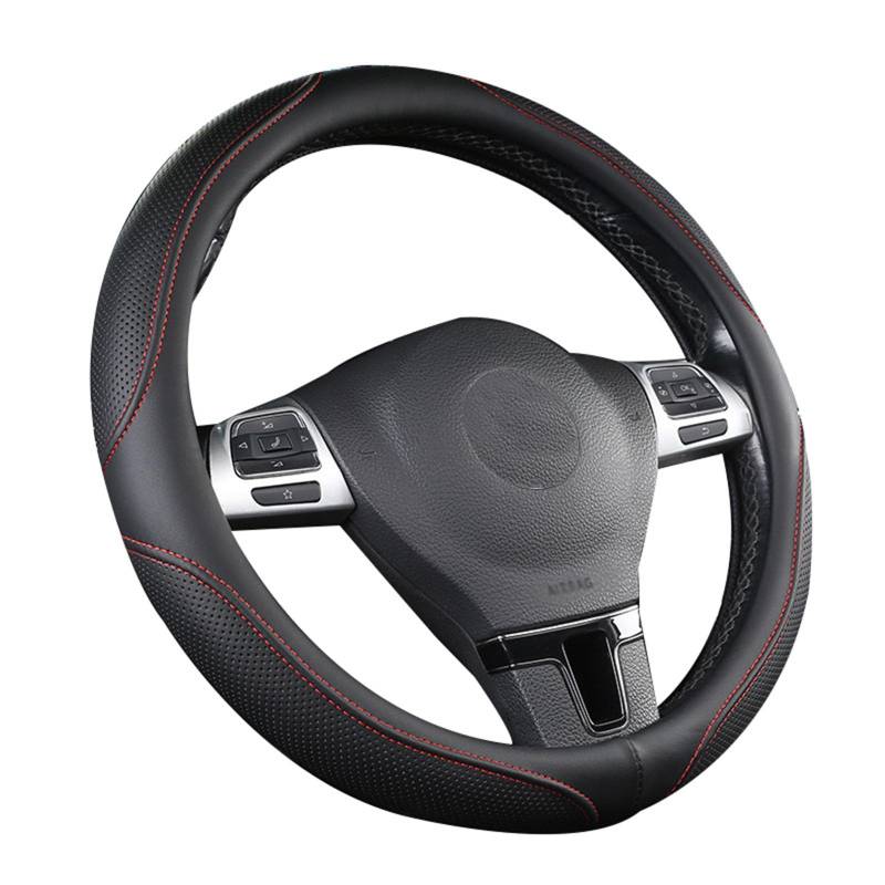 Auto Lenkradbezug, für Tesla Model 3 Model S Model X Model Y Anti Rutsch Atmungsaktiv Auto Lenkradabdeckung Lenkradschutz Zubehör Universal von LSYZGRBC