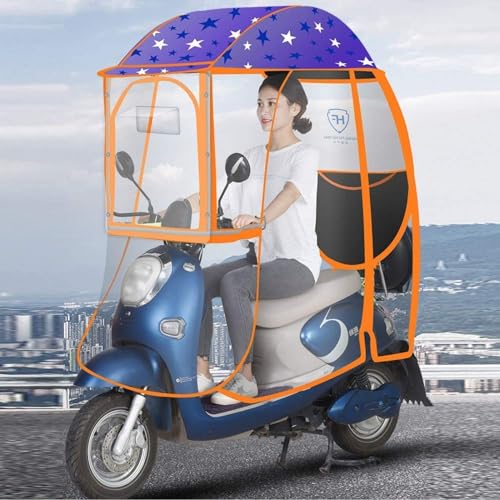 Vollständig geschlossenes Elektroauto, transparentes Vordach, Mobilitätsroller, Sonne, Regen, Windschutz, Elektroauto, Schutz vor Regenschirm, universeller elektrischer Motorrad-Sonnenschutz Vollständig geschlossenes Elektroauto, transparentes Vordach, Mobilitätsroller, Sonne, Regen, Windschutz, Elektroauto, Schutz vor Regenschirm, universeller elektrischer Motorrad-Sonnenschutz von LSyySy