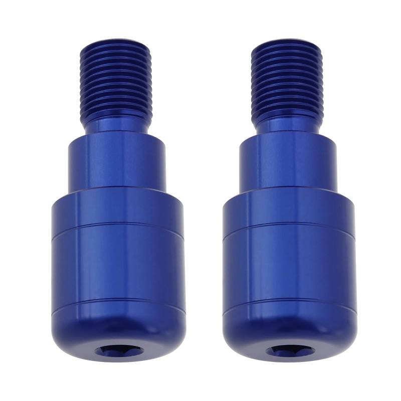 LT Easiyl 2 Stück Motorrad Lenkerenden M16 x 28mm Motorrad Lenkerstopfen Kompatibel mit Yamaha MT01 MT-01 MT03 MT-03 MT07 MT-07 MT09, Blau von LT Easiyl