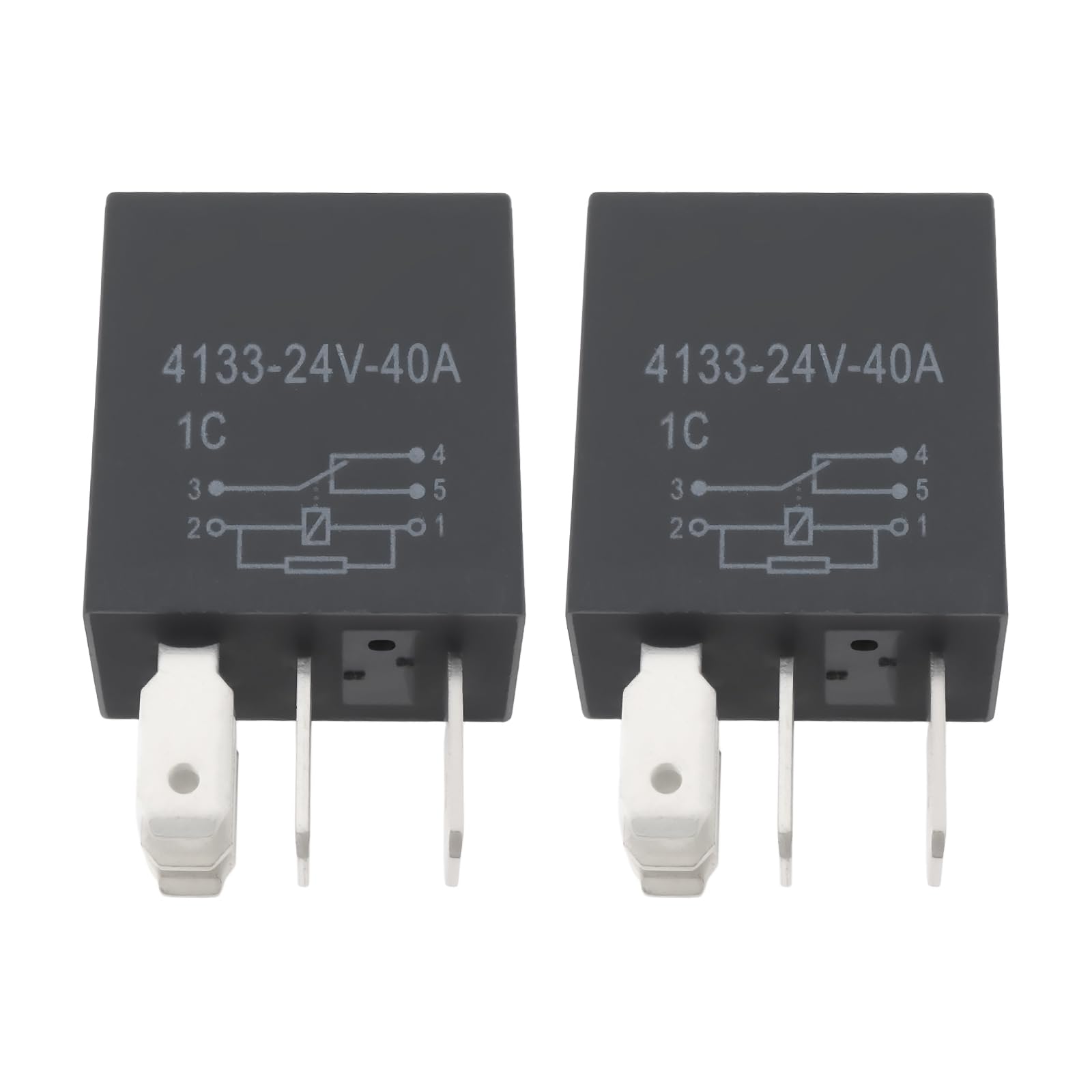 LT Easiyl 2Pcs 24VDC 5Pin Automotive Relais Ersatz 156700-1840 Kompatibel mit DENSO LT Easiyl 2Pcs 24VDC 5Pin Automotive Relais Ersatz 156700-1840 Kompatibel mit DENSO von LT Easiyl