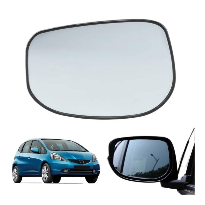 Ersatz Spiegelglas Heizbar Äußere Rückspiegel-Glaslinse für Jazz 2009–2014 Spiegelglas Ersatz von LTCZGRCI