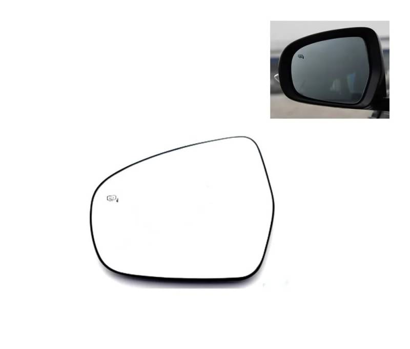 Ersatz Spiegelglas Heizbar Für Für Vitara Für S-Cross Ersetzen Äußere Rearview Außenspiegel Objektiv Tür Flügel Rückspiegel Glas Spiegelglas Ersatz von LTCZGRCI