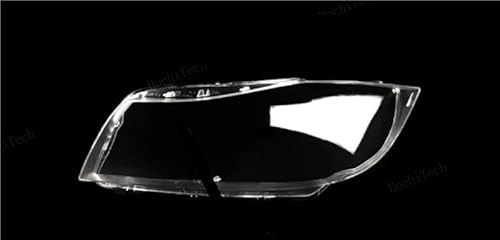 Frontscheinwerfer Linsenabdeckung Auto Gehäuse Front Scheinwerfer Objektiv Shell Abdeckung Glas Lampcover Lampenschirm Für 3 Serie E90 E91 Pre-LCI Pre-facelift von LTCZGRCI