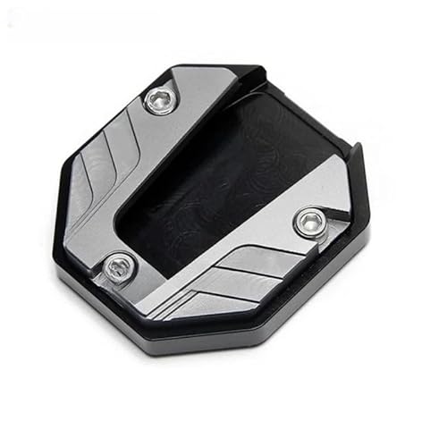 LTCZGRCI Motorrad Ständer Pad Aluminiumlegierung Motorrad Fahrrad Ständer Extender Fuß Seitenständer Verlängerung Fußpolster Stützplatte Motorrad Zubehör von LTCZGRCI