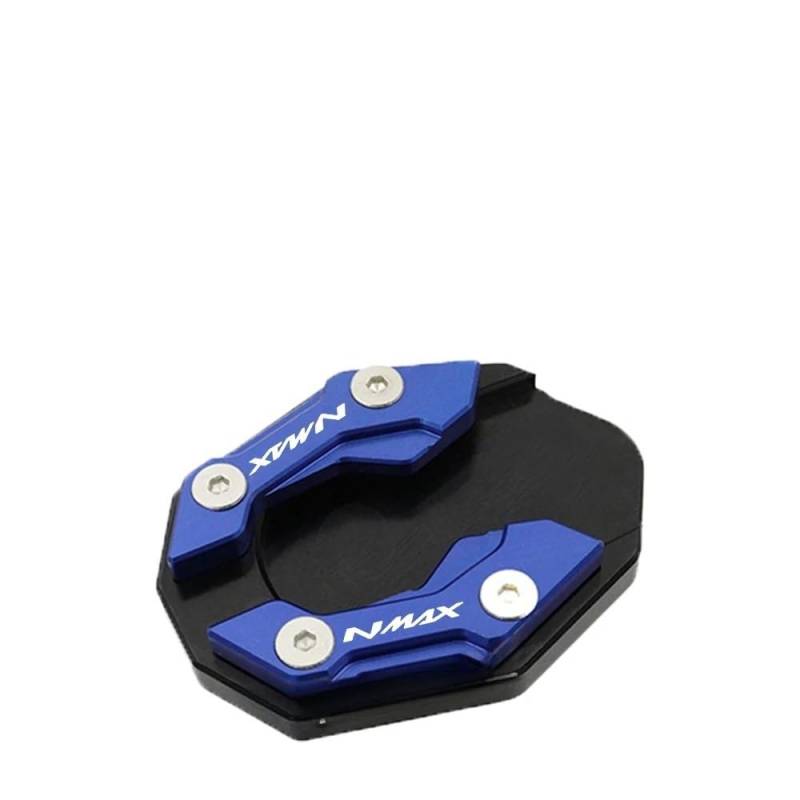 LTCZGRCI Motorrad Ständer Pad FÜR Xmax 300 Nmax 150 Motorrad Kickstand Fuß Seitenständer Verlängerung Pad Stützplatte von LTCZGRCI