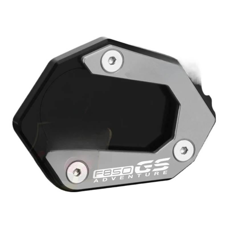 LTCZGRCI Motorrad Ständer Pad Für F850GS Abenteuer 2019 2020 2021 CNC Kickstand Seite Stehen Enlarger Platte Verlängerung Pad Logo F 850 ​​GS ADV f850GSA F850 GSA von LTCZGRCI