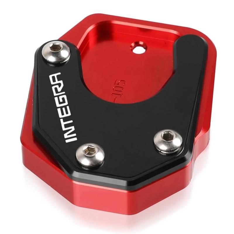 LTCZGRCI Motorrad Ständer Pad Für Integra Integra 750 Integra 700 Fuß Seite Stehen Pad Platte Kickstand Enlarger Unterstützung Verlängerung Integra750 Integra700 von LTCZGRCI