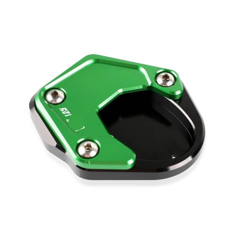 LTCZGRCI Motorrad Ständer Pad Für KLX125 KLX 125 2010 2011 2012 2013 2014 2015 2016 Motorrad Zubehör Seite Stehen Vergrößern Pad Platte Ständer von LTCZGRCI