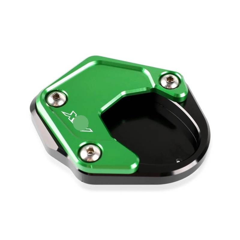 LTCZGRCI Motorrad Ständer Pad Für KLX150BF KLX150 BF KLX 150BF 2016 2017 2018 Motorrad Seite Stehen Pad Platte Ständer Enlarger Unterstützung Verlängerung von LTCZGRCI