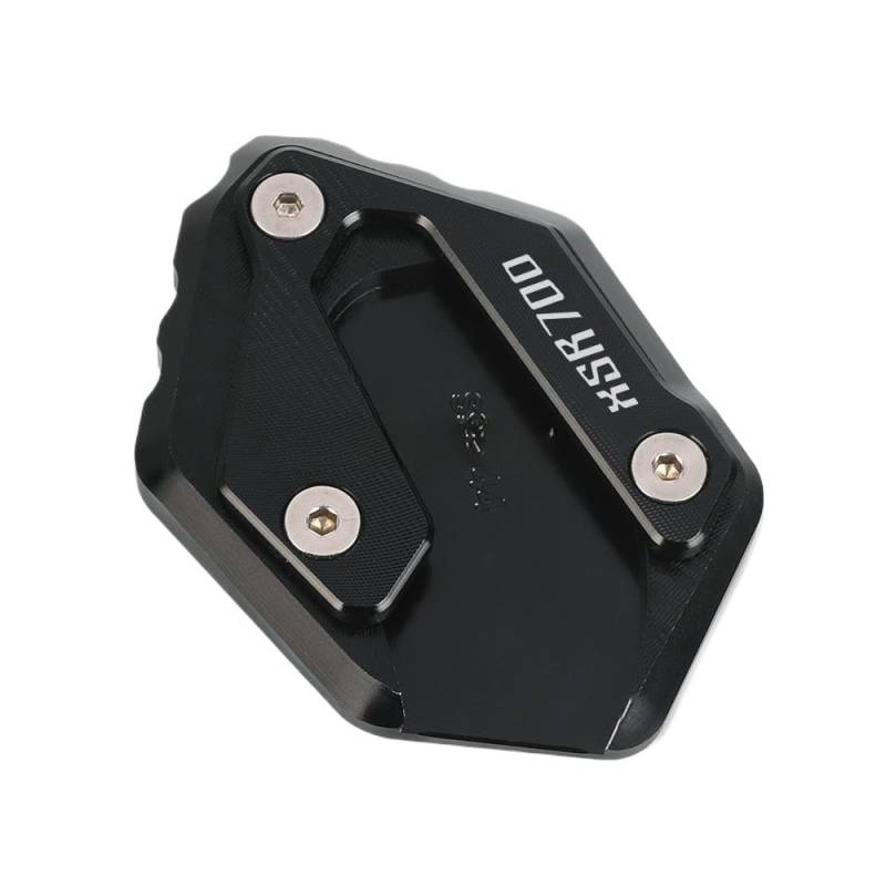 LTCZGRCI Motorrad Ständer Pad Fußseitenständer-Verlängerungsplatte Für MT-07 2013–2023 MT07 MT MT 07 2022 2021 2020 2019 2018 Ständerunterstützung Vergrößern von LTCZGRCI