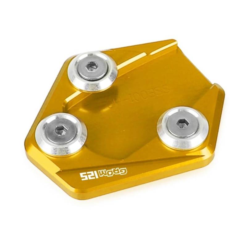 LTCZGRCI Motorrad Ständer Pad Motorrad CNC Aluminium Seitenständer Vergrößern Ständer Verlängerungsplatte Pad Für GROM MSX125 MSX 125 2014-2018 2017 2016 2015 von LTCZGRCI