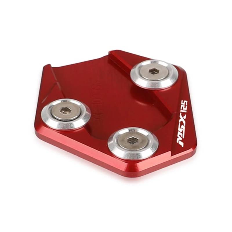 LTCZGRCI Motorrad Ständer Pad Motorrad CNC Aluminium Seitenständer Vergrößern Ständer Verlängerungsplatte Pad Für GROM MSX125 MSX 125 2014-2018 2017 2016 2015 von LTCZGRCI