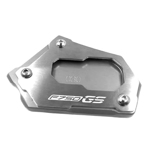 LTCZGRCI Motorrad Ständer Pad Motorrad CNC Kickstand Fuß Seitenständer Verlängerung Pad Stützplatte Vergrößern Für F850GS F750GS F850 F750 GS F 750 GS F 850 von LTCZGRCI
